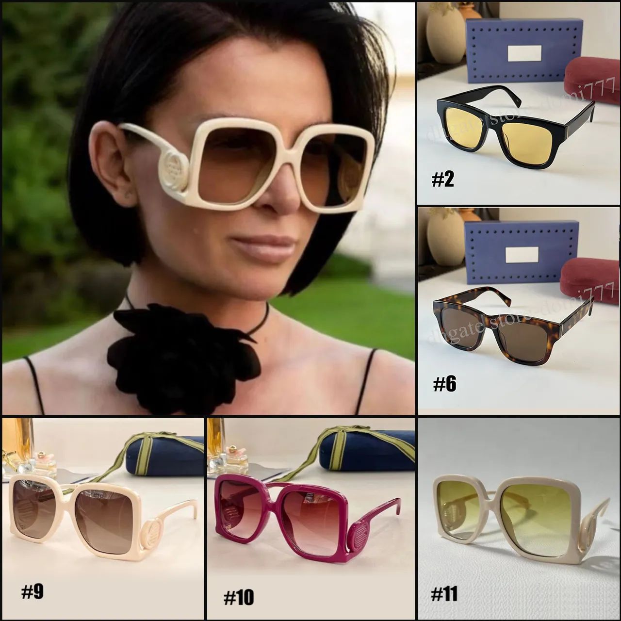 2Styles Premium Fashion Squircle Full Frame Sunglasses with Logo for Men Women Summer Sun Glasses | DHGate