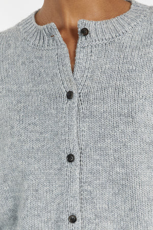 FOSTER SILVER MARLE KNIT CARDIGAN | DISSH