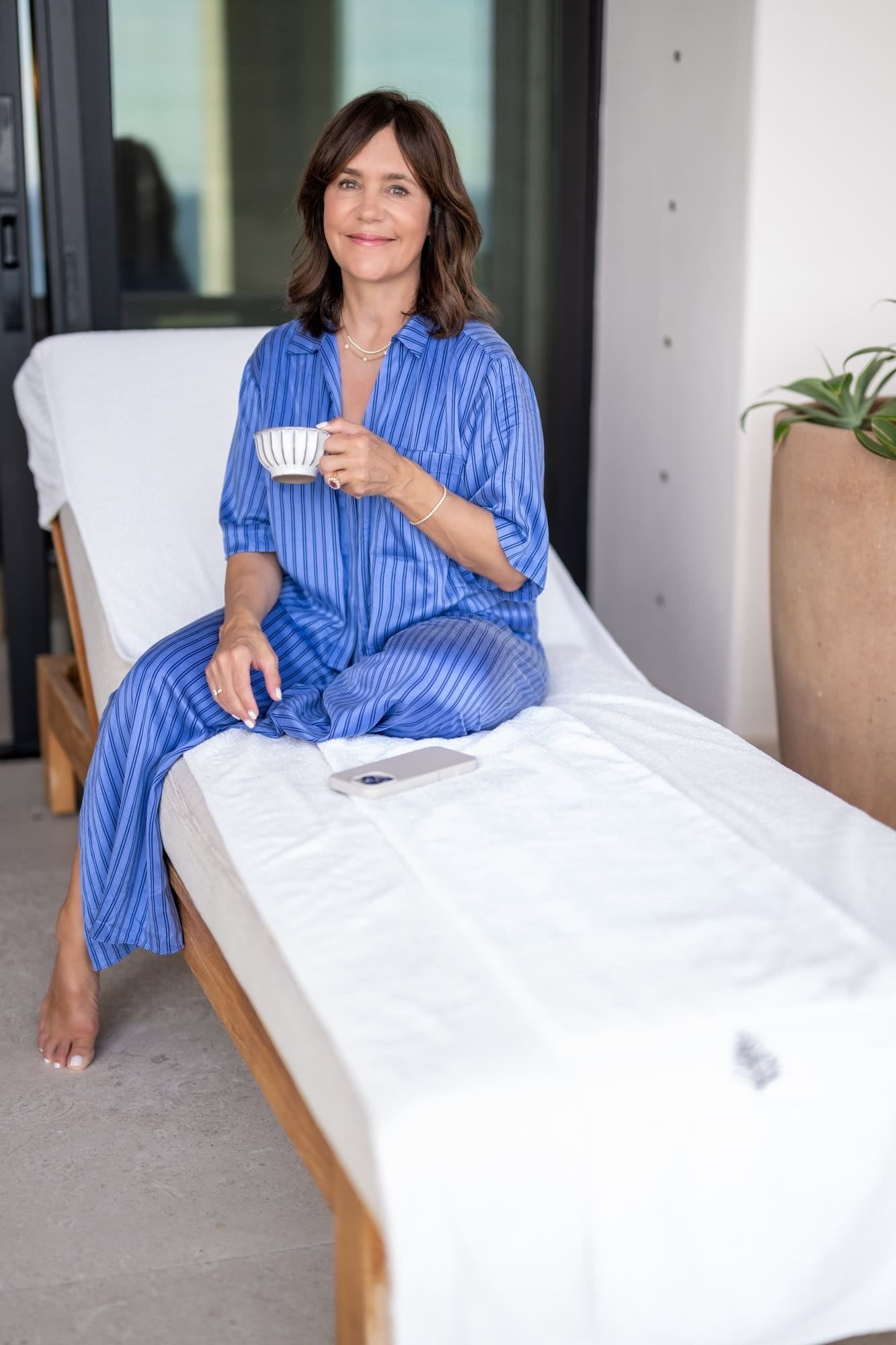 I wear these pajamas ALL the time! They feel so luxurious and I just purchased a second color! ⭐️

#LTKOver40 #LTKmorningroutine #LTKselfcare