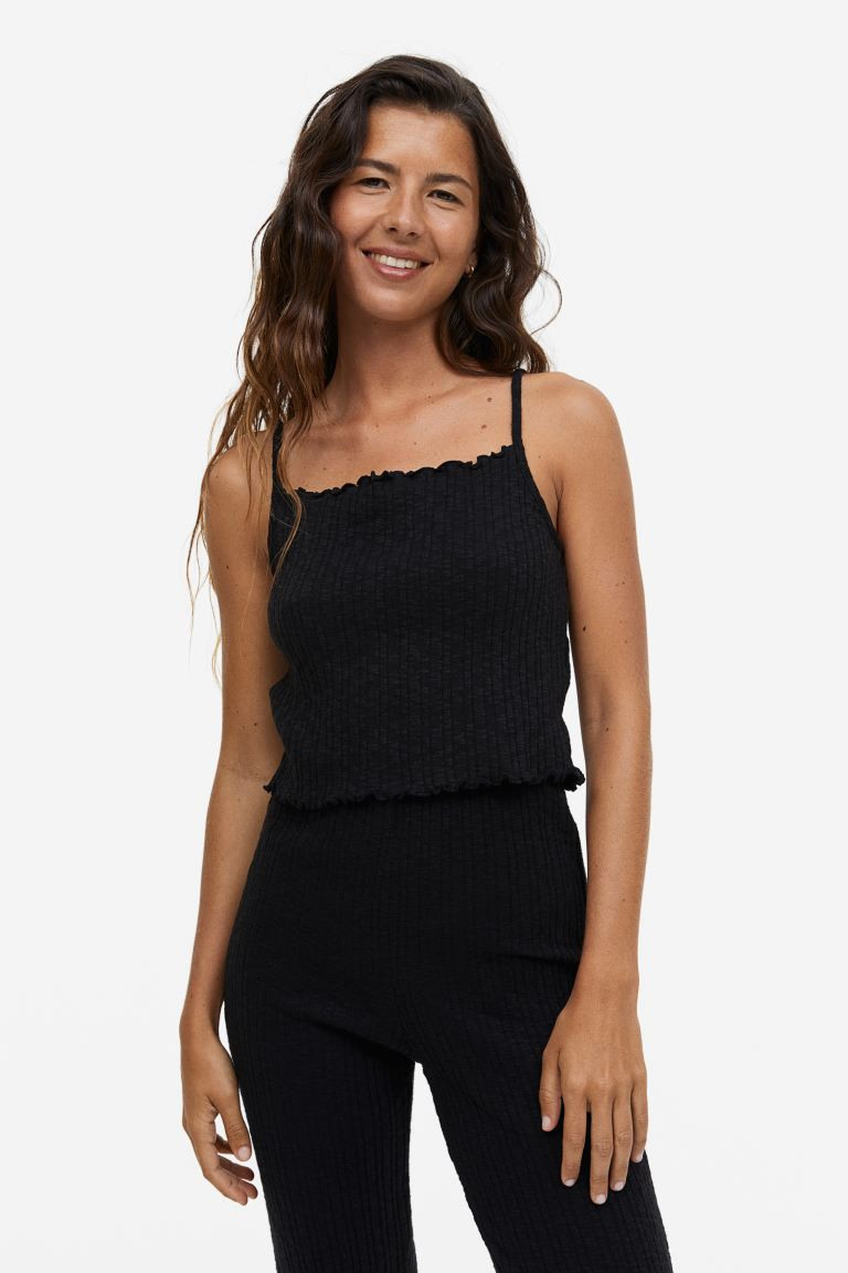 Ribbed Camisole Top | H&M (US + CA)