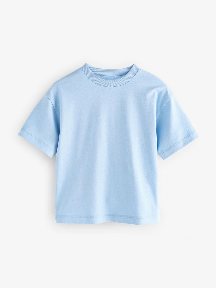 Blue Short Sleeve Plain T-Shirt (3mths-7yrs) | Next US