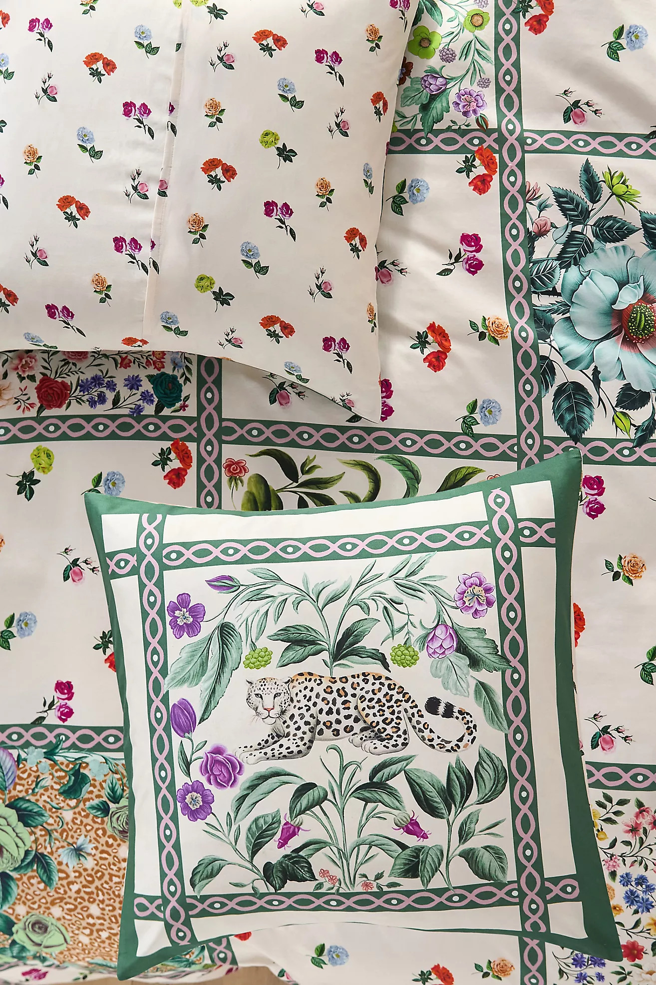 Maeve by Anthropologie Organic Cotton Sateen Euro Sham | Anthropologie (US)