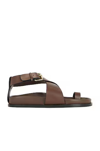 A.EMERY Dula Sandal in Walnut | FWRD | FWRD 