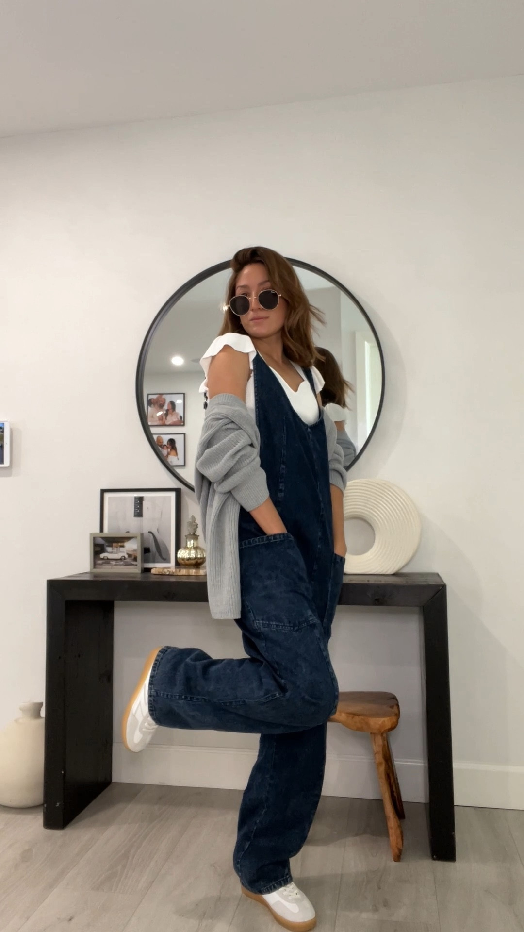 Denim jumpsuit from melrodstyle.com

#LTKstyletip #LTKsalealert #LTKSeasonal