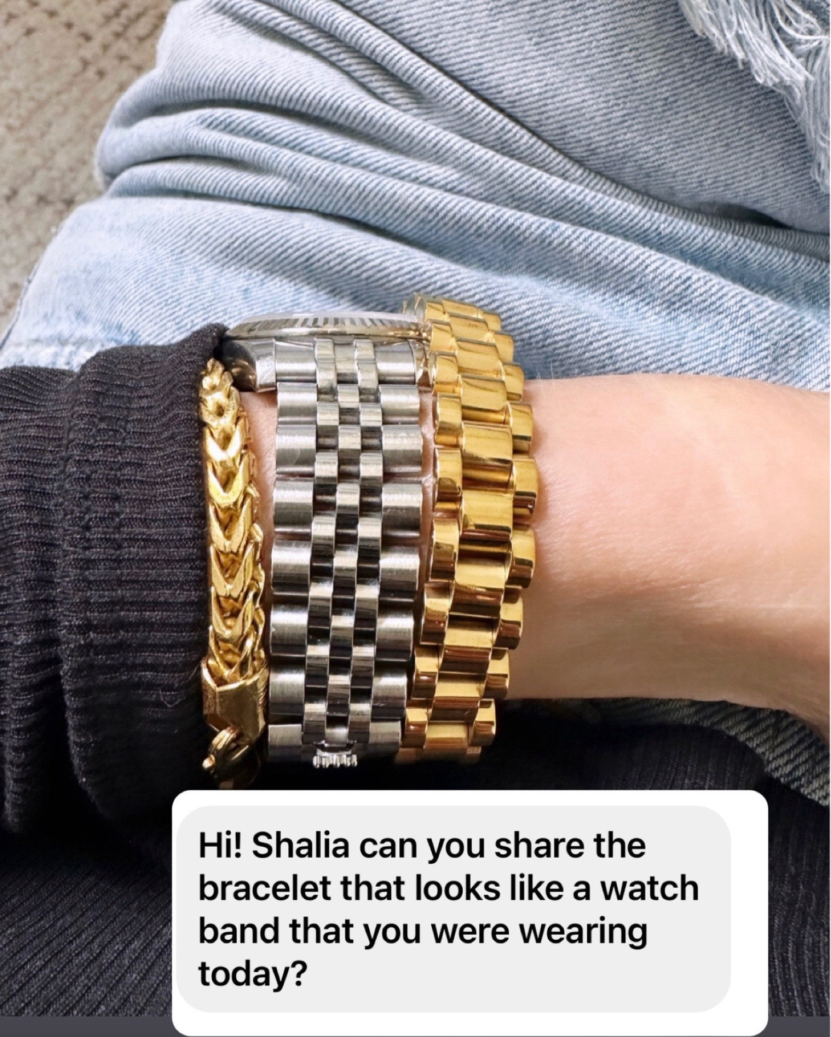 Jewelry stack 

#LTKOver40 #LTKStyleTip