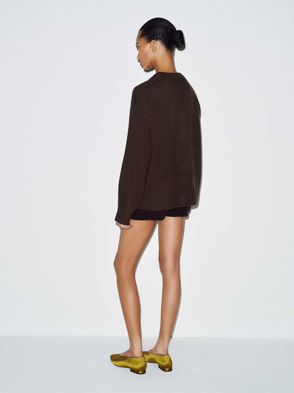 Cove Cashmere Oversized Crew | Reformation (Global)