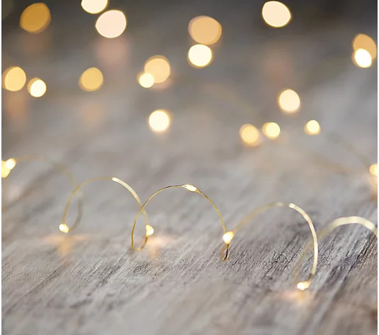 Bethlehem Lights Set of 4 Battery Operated 8' Fairy Lights | QVC