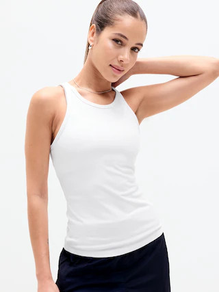 Signature Rib Tank | Athleta