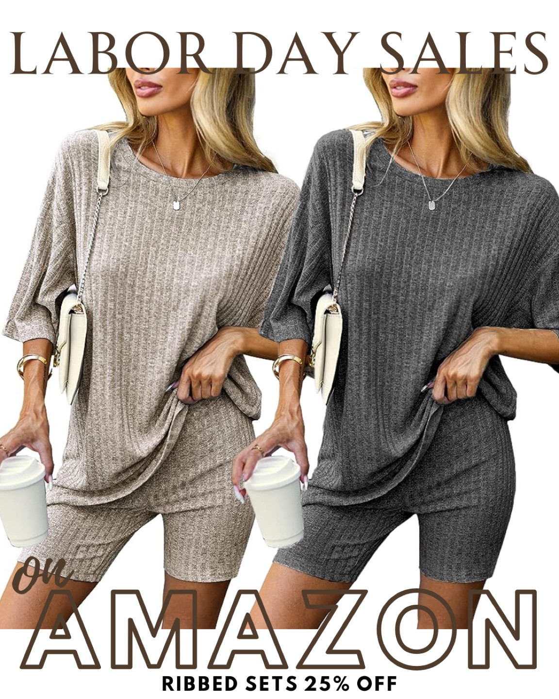 LABOR DAY SALES start NOW | Amazon Ribbed Sets 25% off 

#LTKsalealert