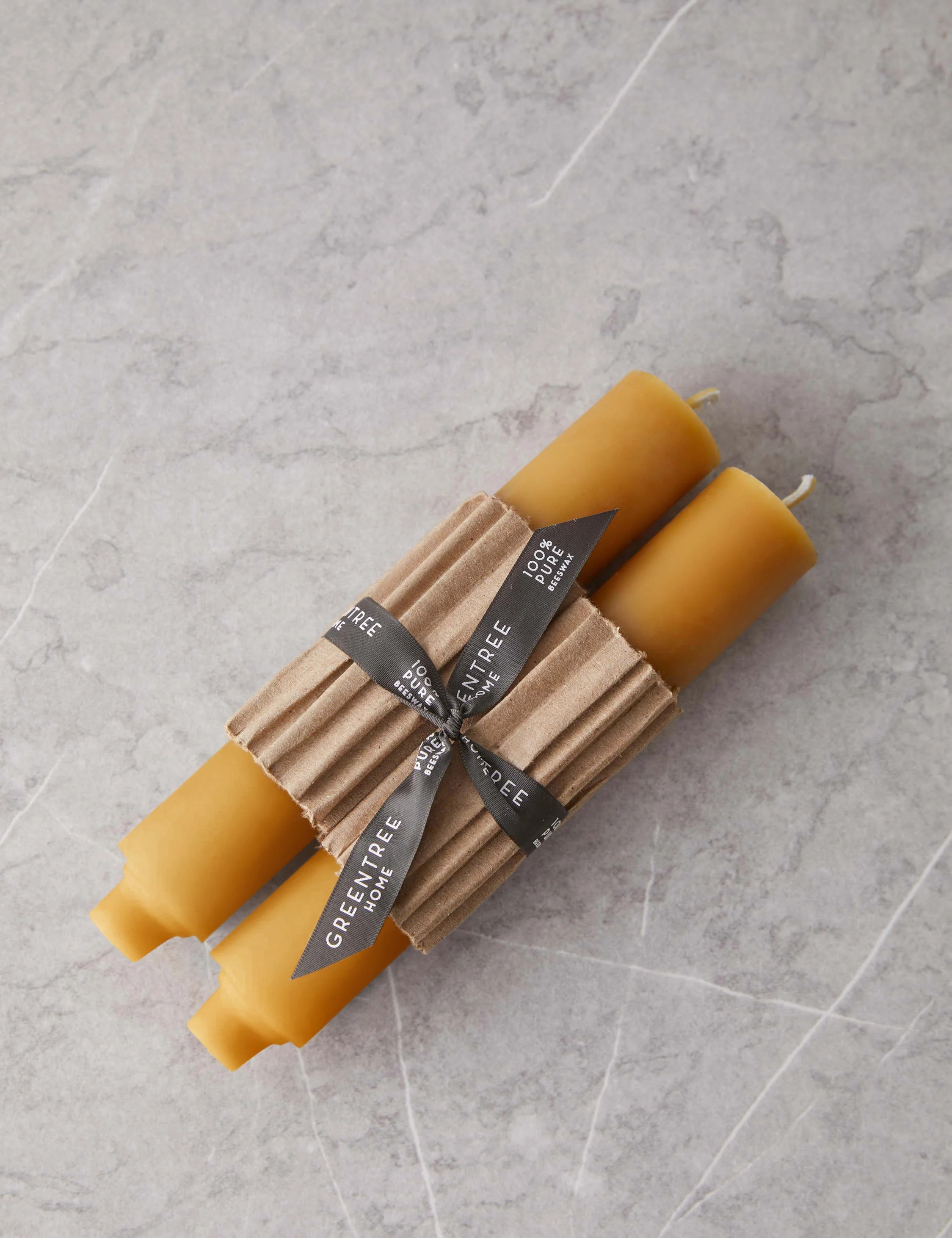 Columns Taper (set of 2) by Green Tree Home, Natural | Lulu and Georgia 