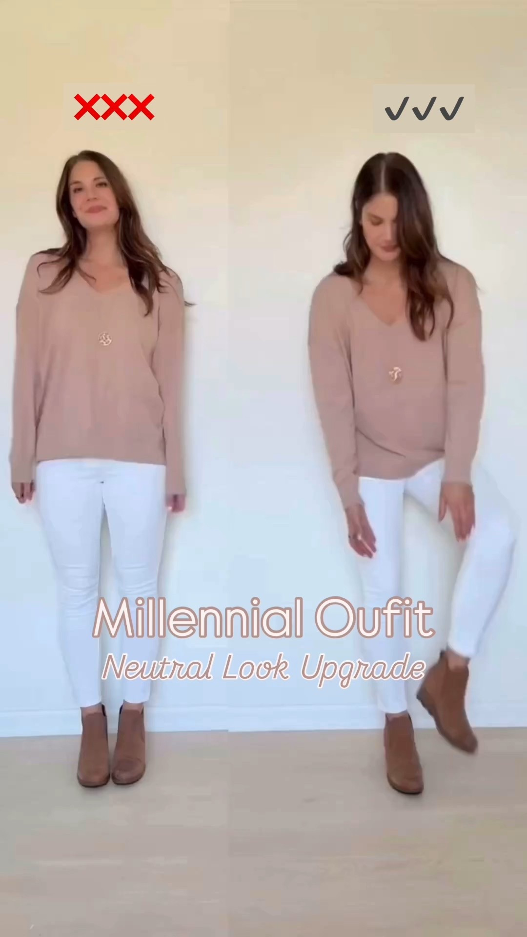 Millennial outfit refresh! Loved how this outfit turned out with the bone jeans and sweater! 

Millennial refresh, Outfit refresh, Neutral look, Fashion upgrade, Fall fashion, Stang and co #LTKTall 

#LTKSeasonal #LTKStyleTip #LTKTall