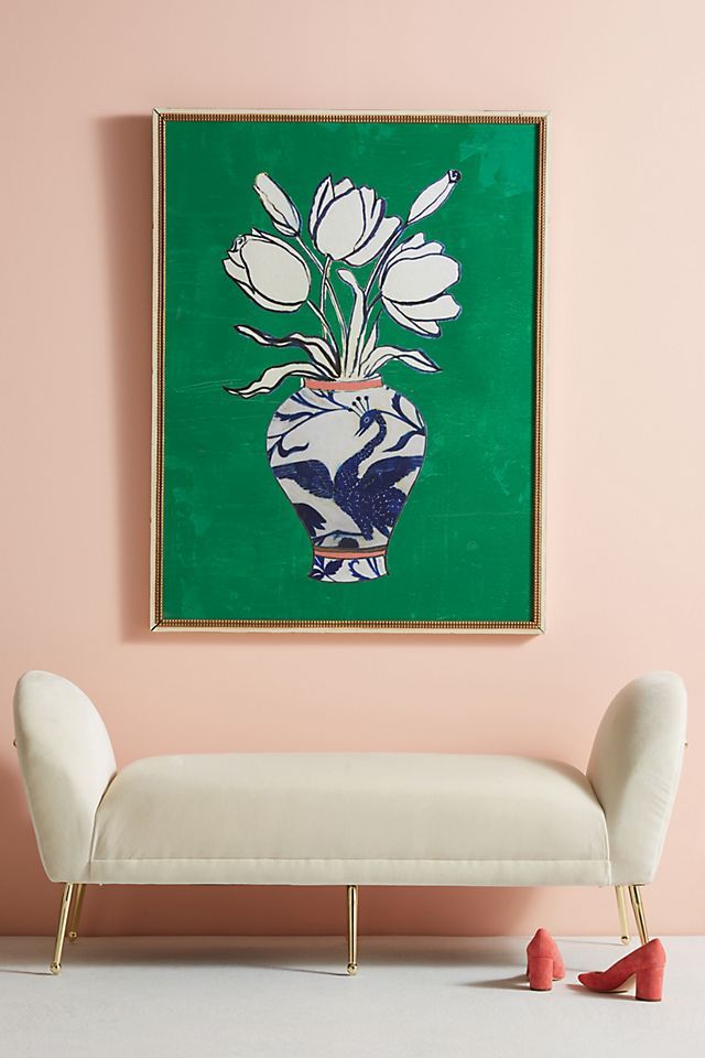 Flowers In A Vase Wall Art | Anthropologie (US)