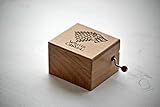 Winter is coming from Game of Thrones show engraved music box with Hand Cranked mechanism | Amazon (US)