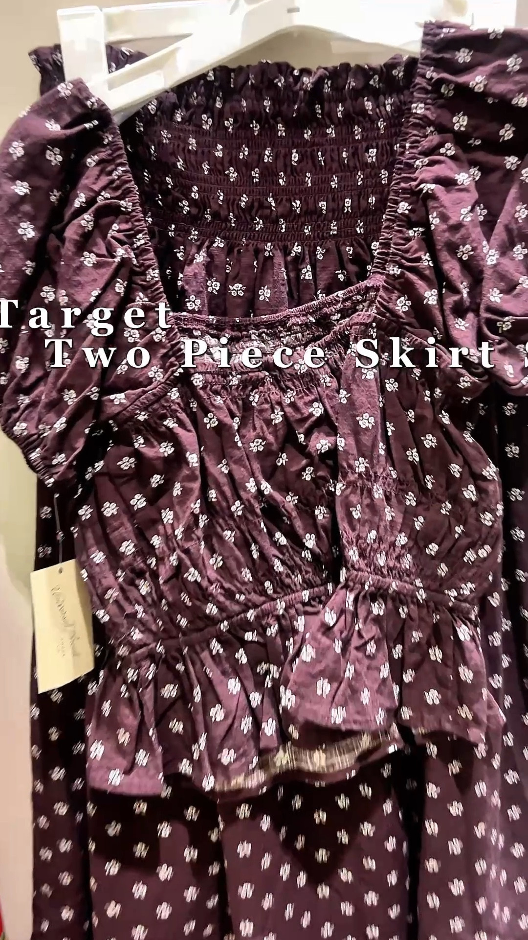 Two piece floral print skirt set.

#LTKootd #LTKgrwm #LTKOver40