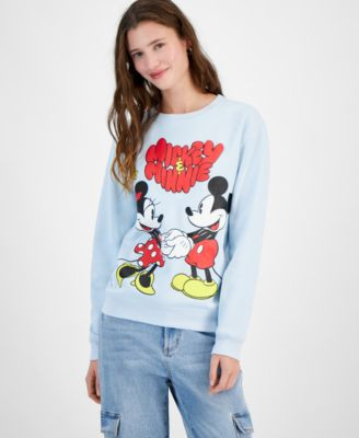 Disney Juniors' Mickey and Minnie Graphic Sweatshirt - Macy's | Macy's
