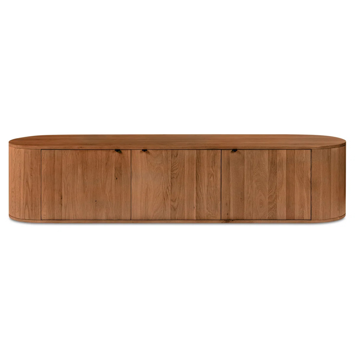 Theo Media Bench Brown | Wayfair North America