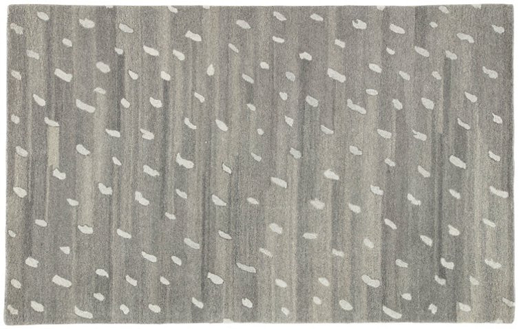 Ermine Rug, Heather Gray | One Kings Lane