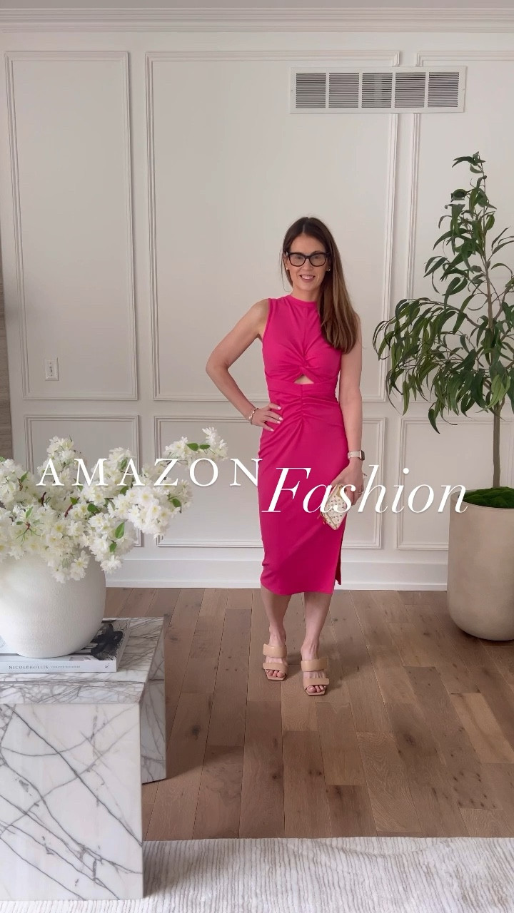 Soft. Flattering. Comfortable. Unleash your inner Barbie 💗💗 this dress is a steal and looks amazing. 

Amazon. Amazing find. Amazon fashion. Summer outfit. Summer dress. Wedding guest dress. Woman’s fashion. Body con dress. Sexy dress  

#LTKstyletip #LTKwedding #LTKunder50