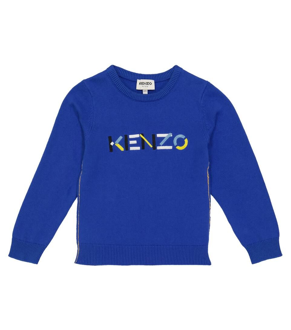 Logo cotton and cashmere sweater | Mytheresa (UK)