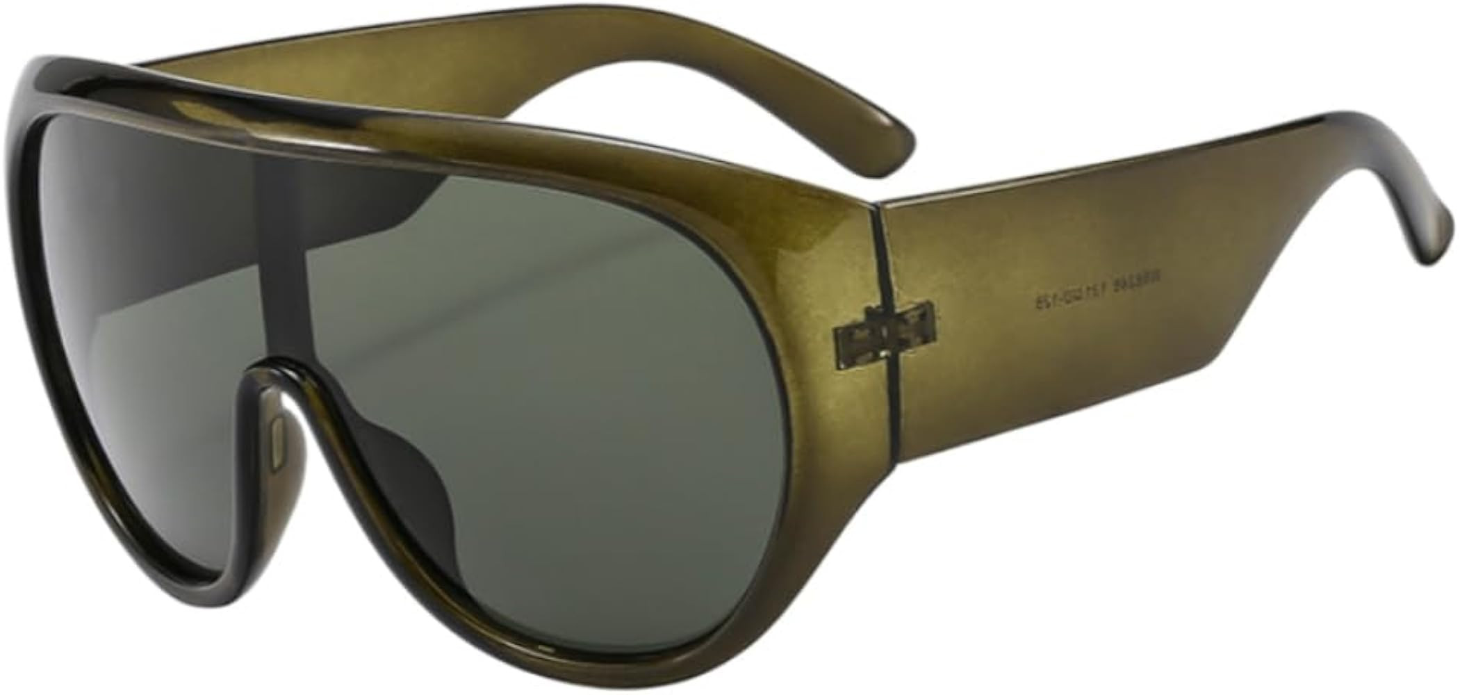 Shiratori Oversized Unisex Sunglasses for Women and Men, Trendy Streetwear and Runway-Inspired UV... | Amazon (US)