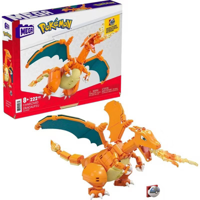 Mega Pokémon Charizard Building Set - 222pcs | Target