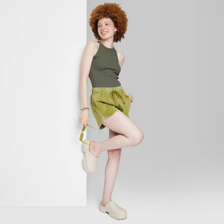 Women's High-Rise Dolphin Shorts - Wild Fable™ | Target