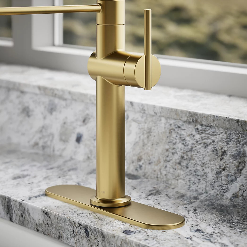 Crue Single-handle Semi-professional Kitchen Faucet | K-22973 | KOHLER | Kohler