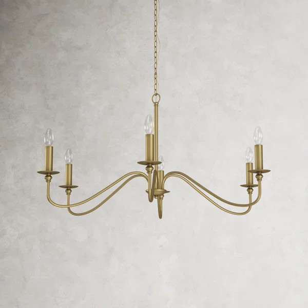 Ableton 6 - Light Candle Style Classic / Traditional Chandelier | Wayfair North America