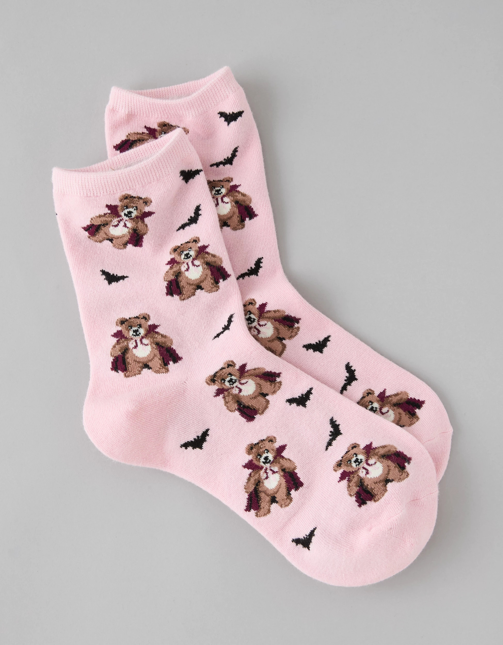 AE Graphic Cropped Crew Socks | American Eagle Outfitters (US & CA)