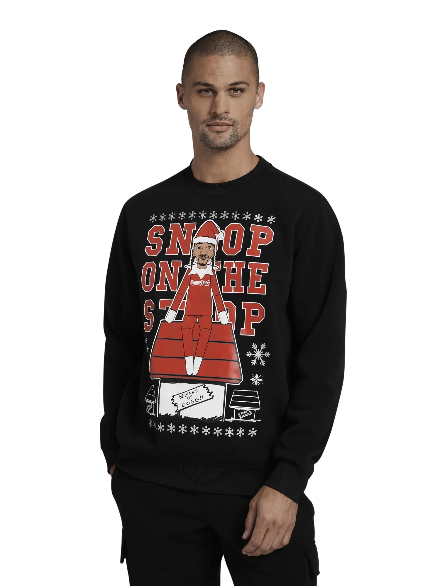 Dogg Supply Snoop on the Stoop Christmas Fleece - Walmart.com | Walmart (US)