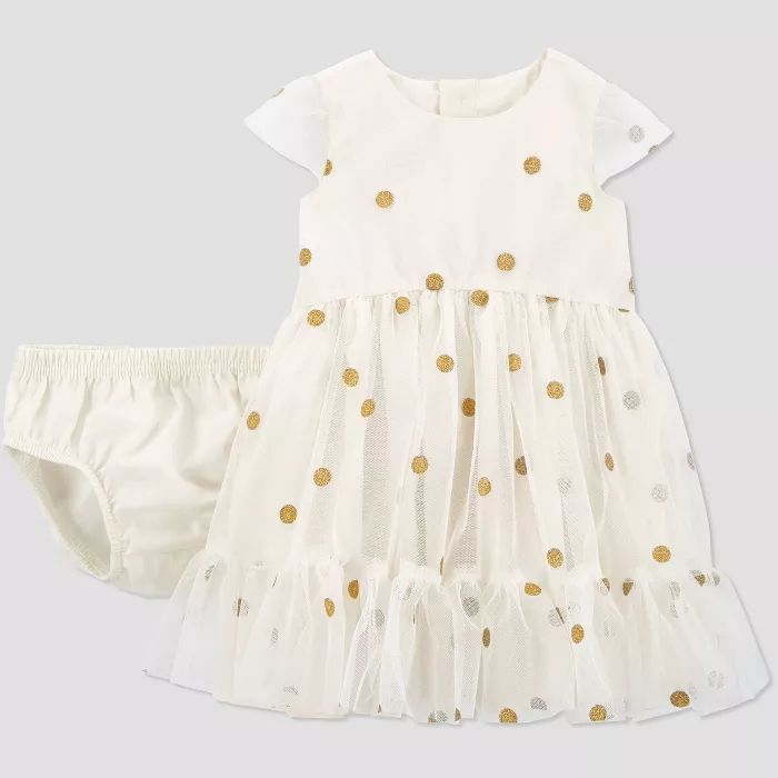 Baby Girls' Tulle Dress - Just One You® made by carter's Ivory | Target