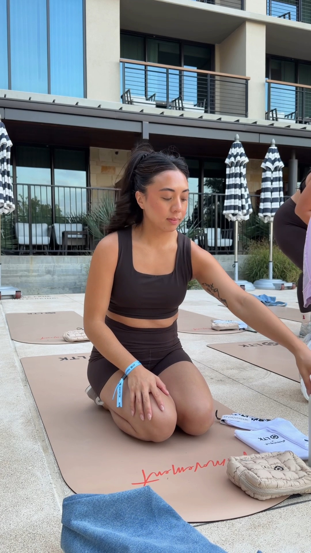 Workout set from our morning movement with Free People 💪🏼

#LTKCon #LTKfitnessgoals #LTKootd