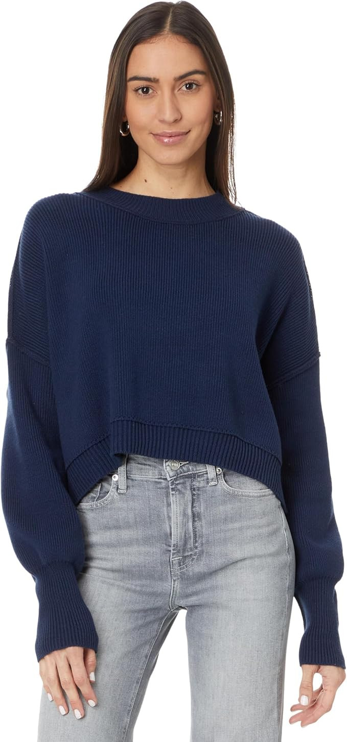 Free People Women's Easy Street Crop Pullover | Amazon (US)