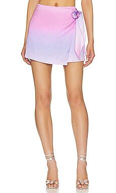 Lovers and Friends Cheyanne Wrap Skort in Purple Ombre from Revolve.com | Revolve Clothing (Global)
