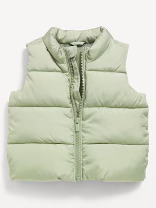 Unisex Water-Resistant Quilted Puffer Vest for Baby | Old Navy (US)