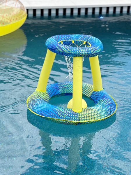 I just saw that some of our favorite pool floats and pool toys are currently on sale for Target Circle week and are great prices! I wanted to share because I have had a lot of you guys interested in what we have in our pool. All of these are so fun! 

Target Circle week, Sun Squad pool floats, Sun Squad pool toys, basketball hoop, hydro lacrosse, 4-way volleyball 