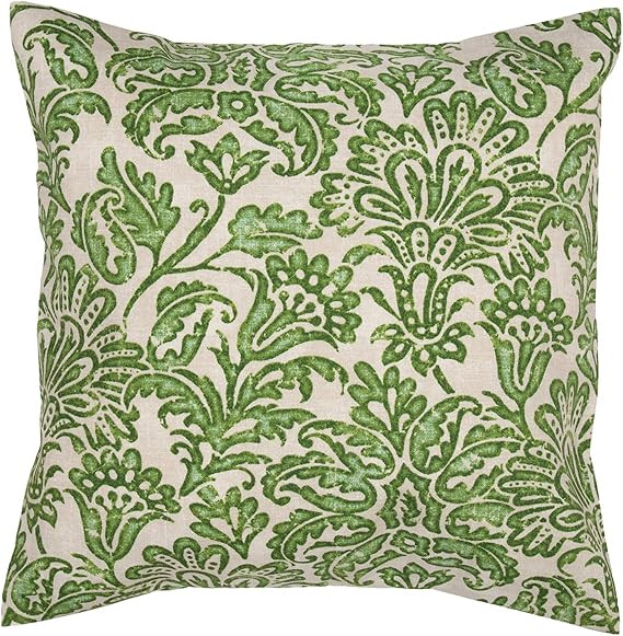 Decorative Things Outdoor Pillows for Patio Furniture Made of Tommy Bahama Fabric Green Batik ONE... | Amazon (US)