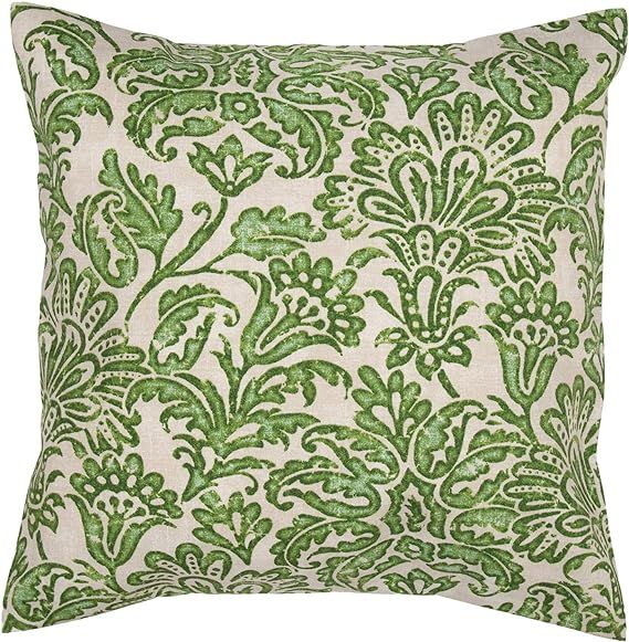 Decorative Things Outdoor Pillows for Patio Furniture Made of Tommy Bahama Fabric Green Batik ONE... | Amazon (US)