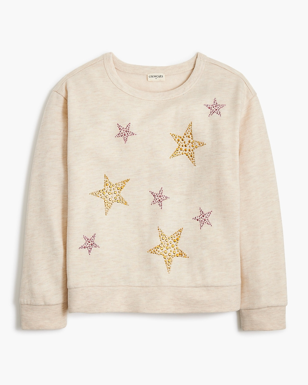 Girls' hotfix stars sweatshirt | J.Crew Factory