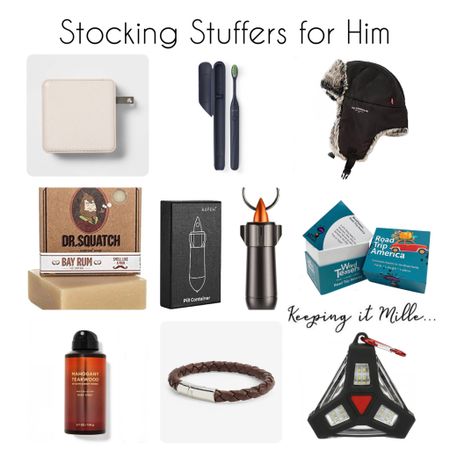 Stocking stuffers for him. Small Christmas gifts. 

#LTKGiftGuide #LTKmens