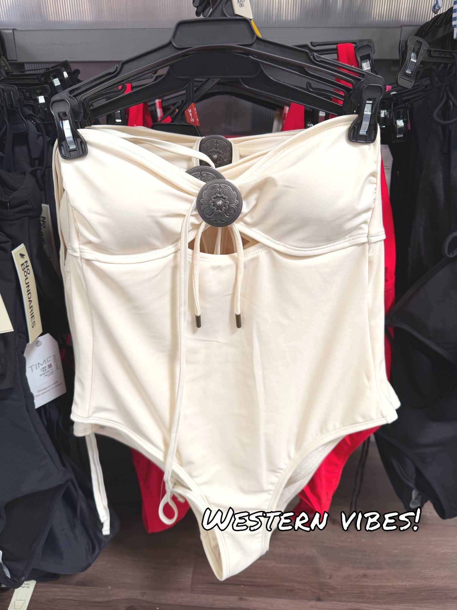 No Boundaries White Halter Western One Piece Swimsuit #noboundaries #walmartstyle #walmartswimwear #vacationoutfits #halterswimsuit

#LTKootd #LTKTravel #LTKSwim