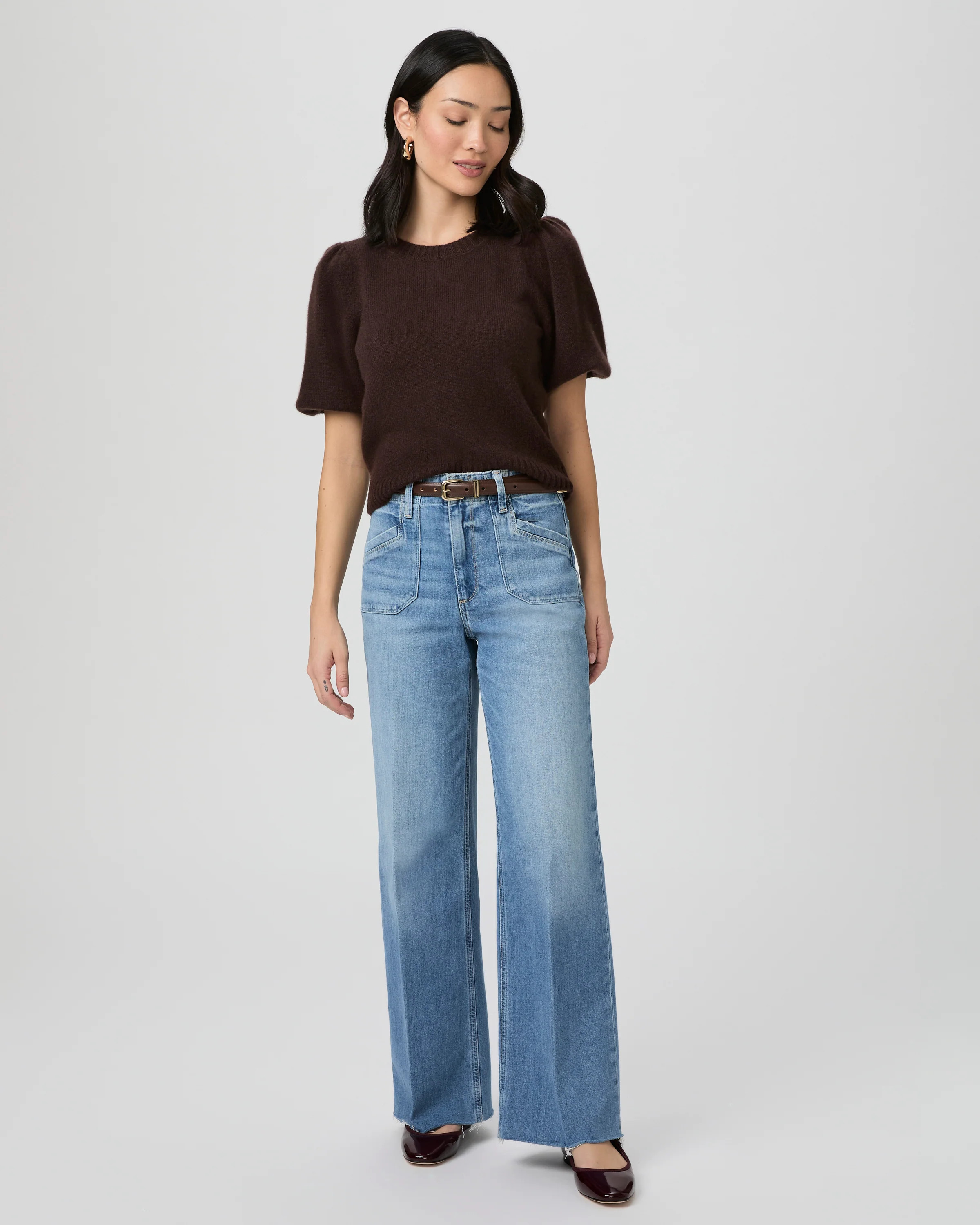 Anessa 31" Wide Leg Jean | Paige