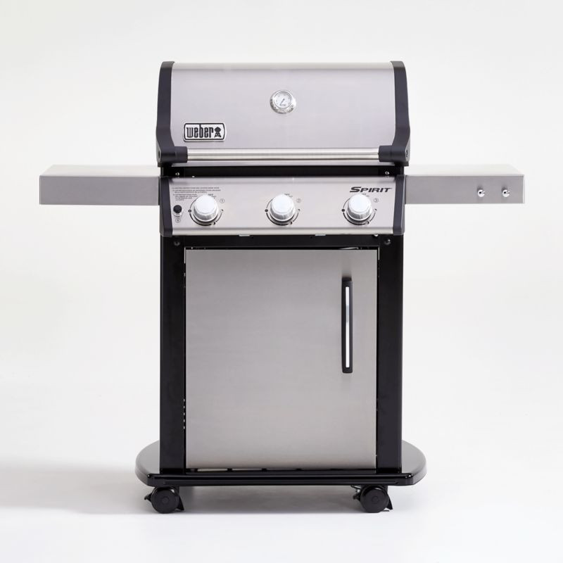 Weber Spirit S-315 LP Grill | Crate and Barrel | Crate & Barrel