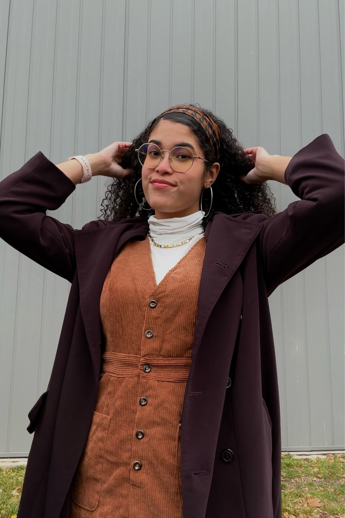 Brown outfit 
Brown theme outfit | Fall outfit #browndress #brownoutfit #browntrenchcoat 

#LTKSeasonal #LTKstyletip