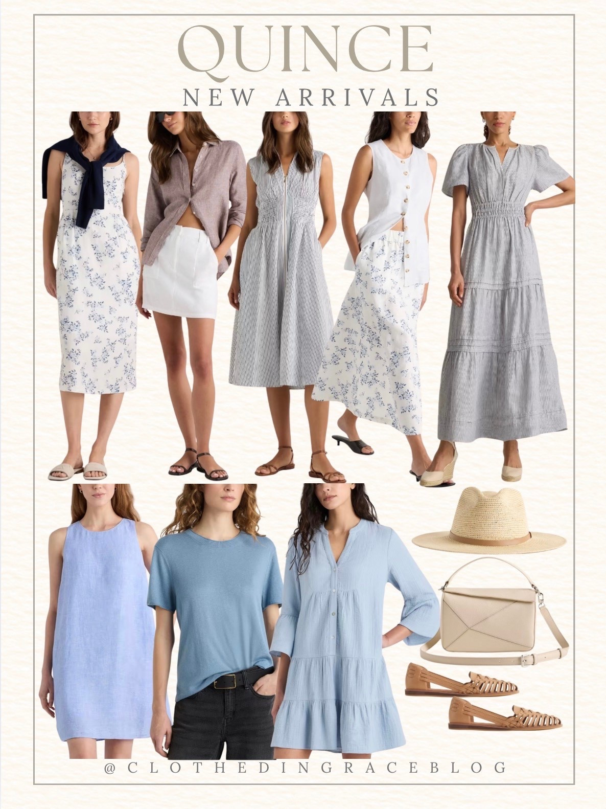 Quince New Arrivals! 

Dress, skirt, hat, bag, shoes, top

#LTKSaleAlert #LTKootd #LTKgrwm