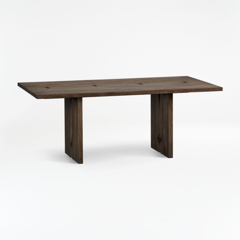 Monarch Shiitake Dining Tables | Crate & Barrel | Crate & Barrel