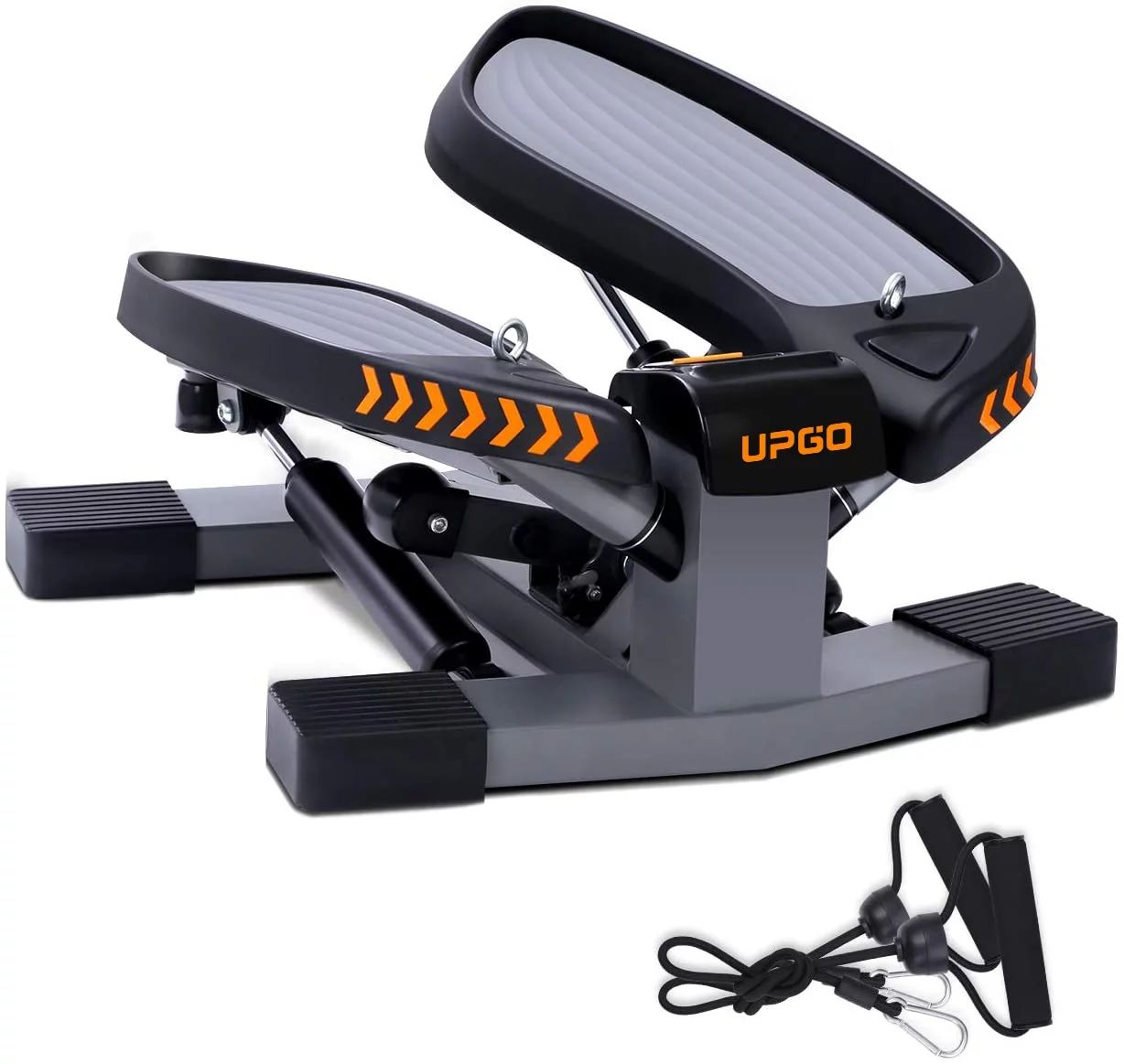 UPGO Portable Stair Stepper with Resistance Band for Home Mini Workout Stepper Exercise Machine w... | Walmart (US)