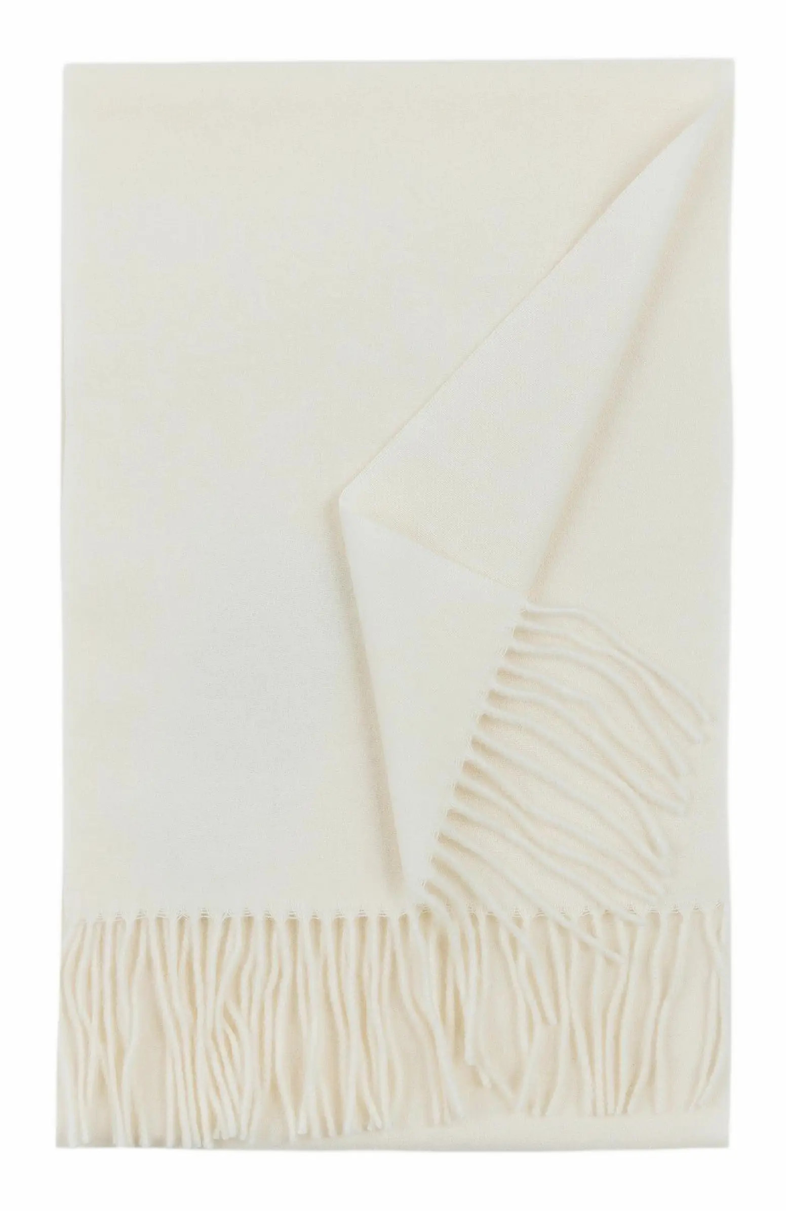 Cashmere Fringed Scarf | Nordstrom