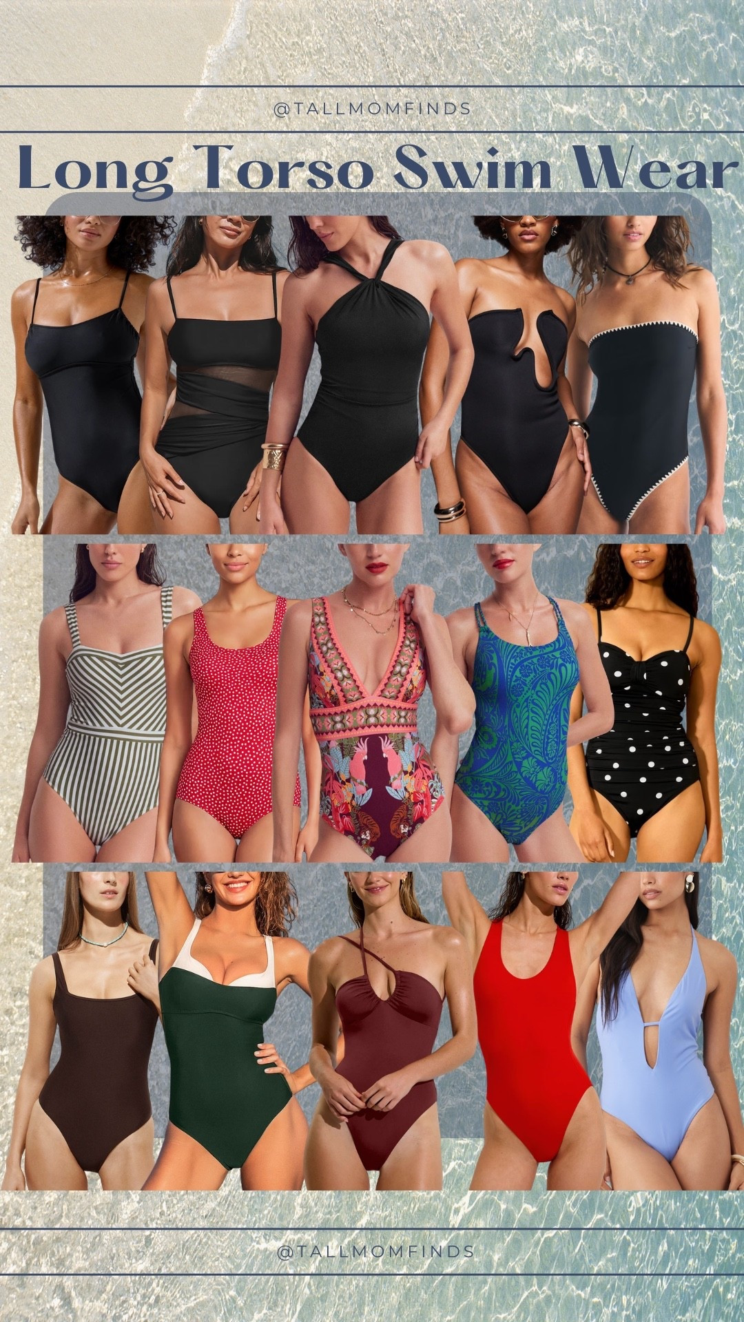 long torso swimsuits, tall girl swimsuits, tall swimwear women, flattering long torso swimwear, vacation swimsuits, tall fashion finds

#LTKTall #LTKMidsize #LTKSwim
