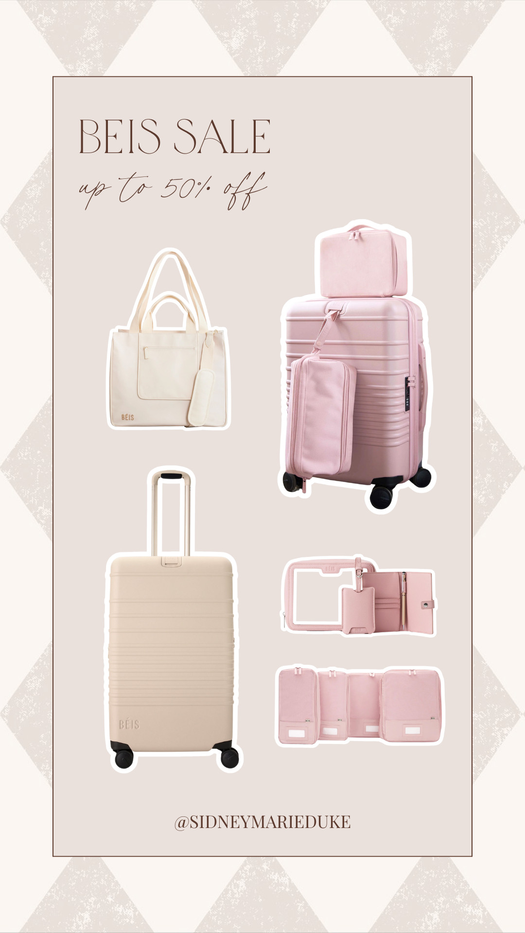 UP TO 50% OFF BEIS ONLINE WAREHOUSE SALE 🚨

Beis is your one stop shop for all things travel! 🤍



Beis sale, luggage, cosmetic bag, tote, check-in roller bag, compression packing cubes, passport luggage tag, vacation, organized, organization,  sidneymarieduke 

 #LTKTravel